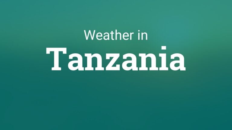 How Weather affects your trip in Tanzania?