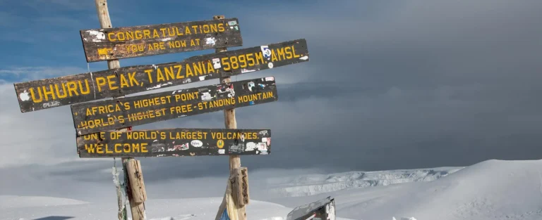 Kilimanjaro group climbs.